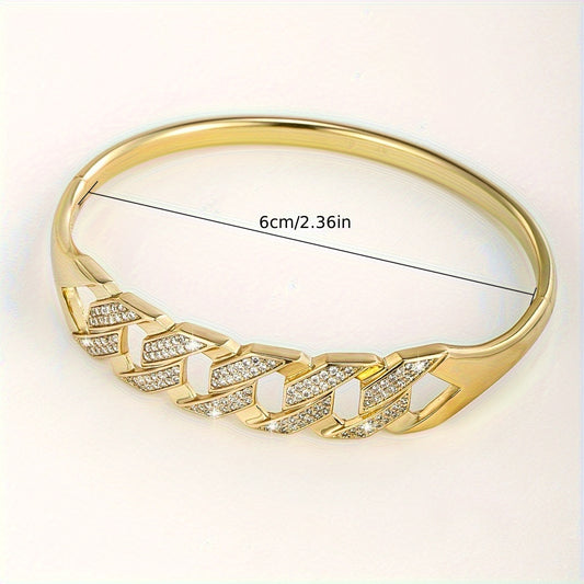 CrystalChill™: Unisex Cubic Zirconia Bracelet