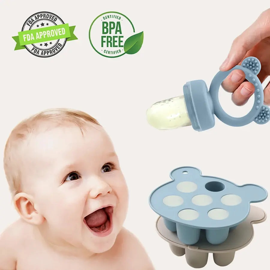 CoolPops™ Baby: Silicone Ice Cream Mold & Maker